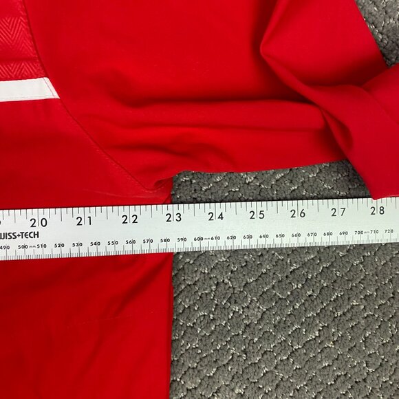 Under Armour Wounded Warrior Project Jacket Hoodie Men's Large Red Infrared - Picture 8 of 12